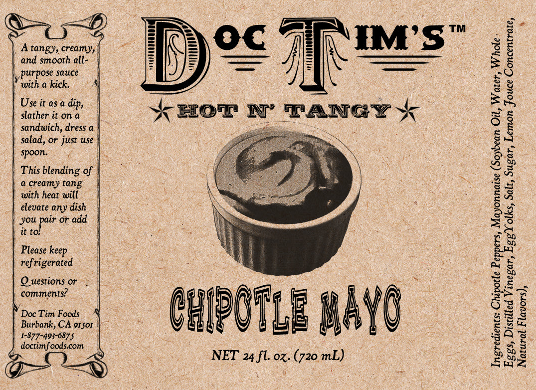 Hot N' Tangy Chiptole Mayo (Local Delivery/Pickup)