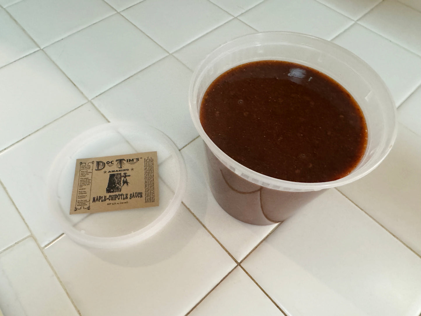 Doc Tim's Amazing Maple-Chipotle Sauce 12oz Fresh